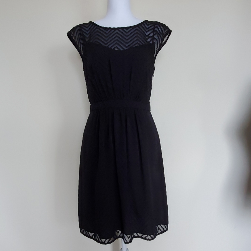 J. Crew black party dress
